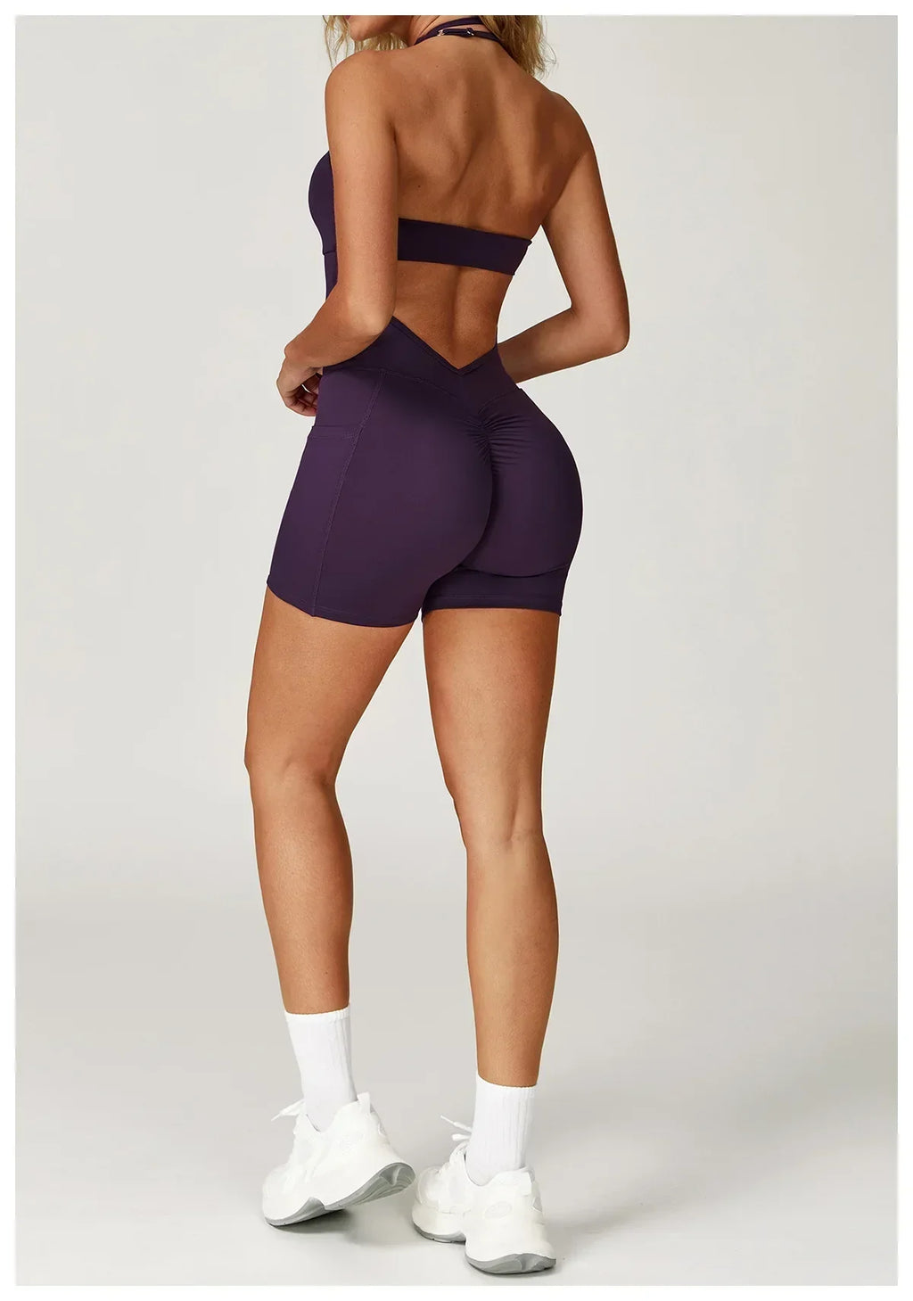 Jumpsuit Women Bodysuits Gym Set Push Up Workout Clothes Fitness Sportswear Sports Yoga Suit Quick Drying Sports Yoga Clothing