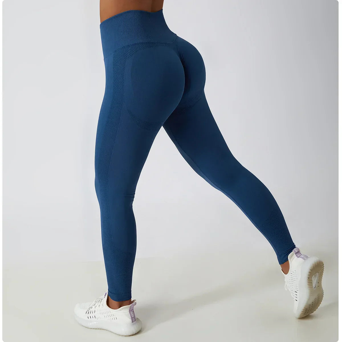 Seamless Leggings Women High Waist Yoga Pants Scrunch Butt Gym Push-up Legging Booty Yoga Leggings Sports Fitness Workout Tights
