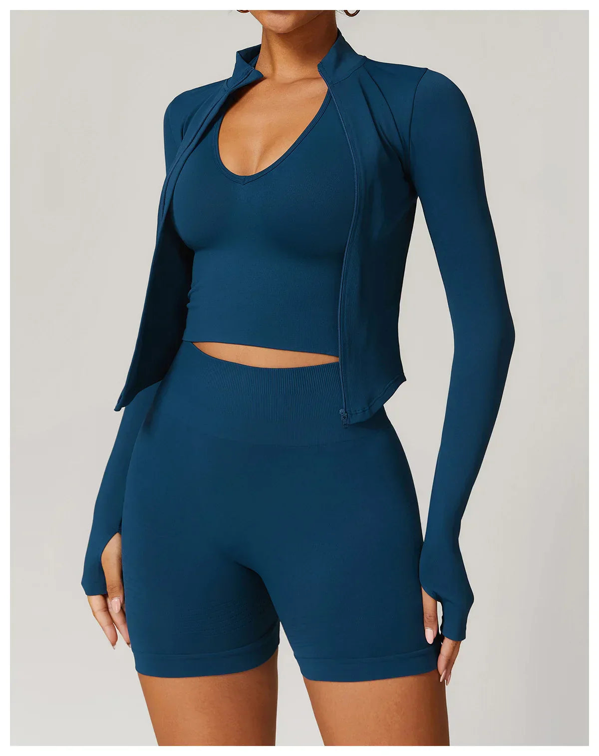 2 Pieces Women's Clothes Seamless Yoga Set Workout Tracksuit Sportswear Gym Clothing High Waist Leggings Fitness Sports Suits