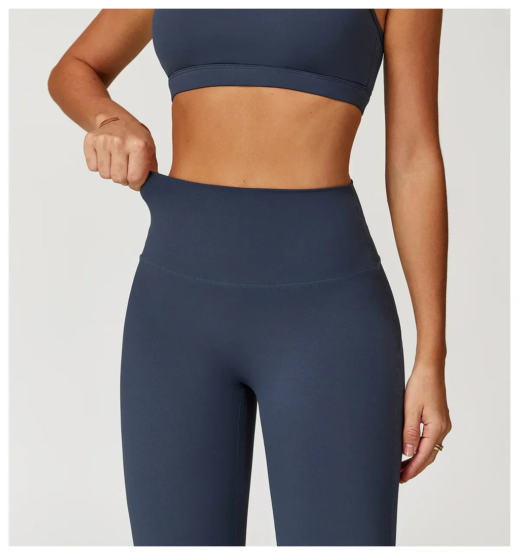 Women Yoga Leggings Fitness Leggings Running Cycling Pants Breathable Sports Leggings High Waist Tights Workout Gym Clothing