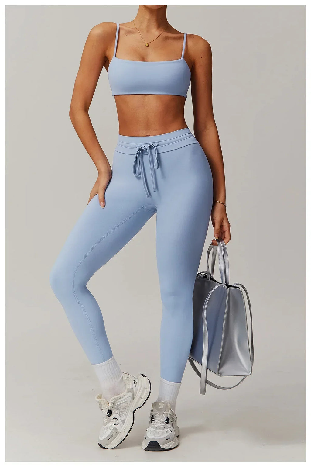 Women Gym Leggings Workout Yoga Sports Pant Stretchy High Waist Straps Leggings Fitness Tights Sports Push Up Activewear Pants