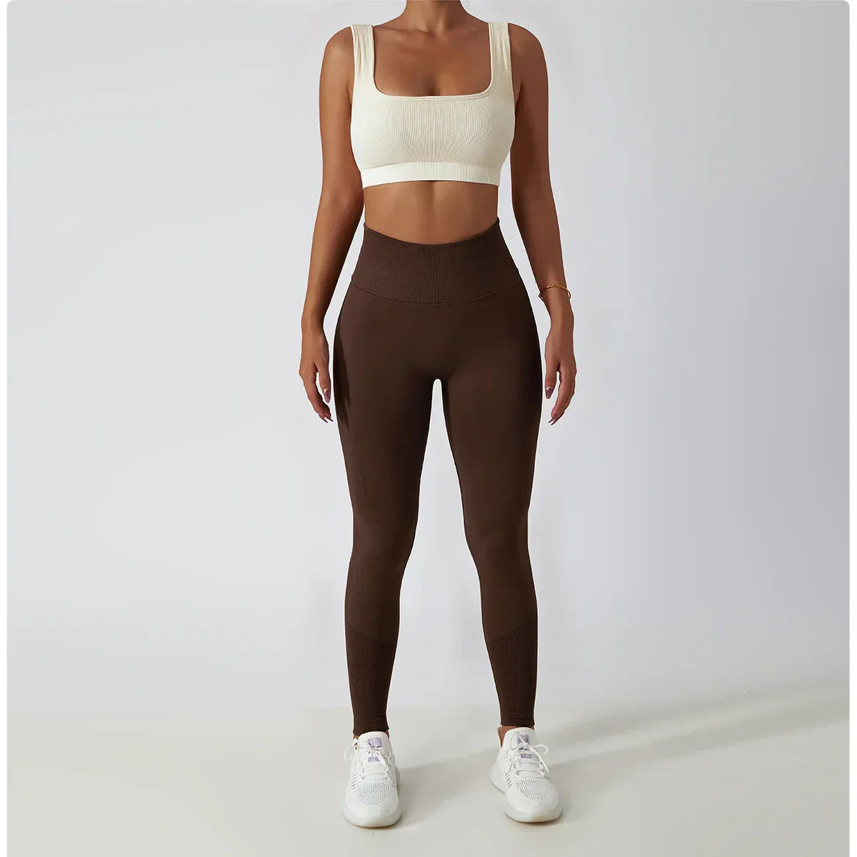 Seamless Leggings Women High Waist Yoga Pants Scrunch Butt Gym Push-up Legging Booty Yoga Leggings Sports Fitness Workout Tights