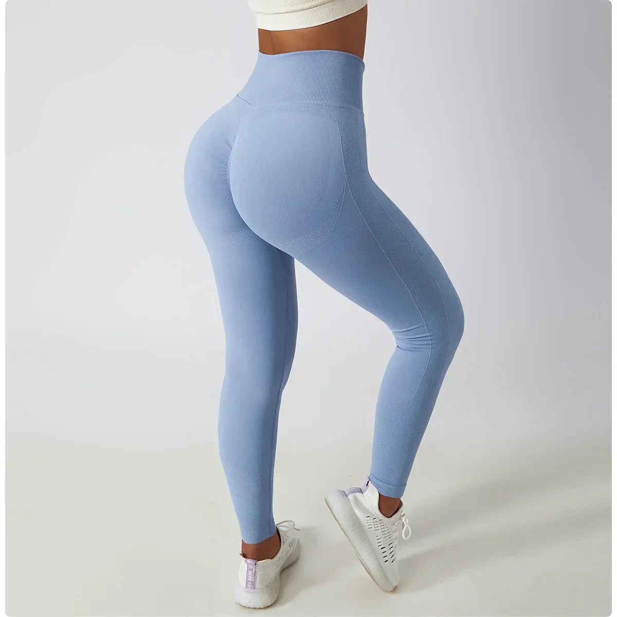 Seamless Leggings Women High Waist Yoga Pants Scrunch Butt Gym Push-up Legging Booty Yoga Leggings Sports Fitness Workout Tights