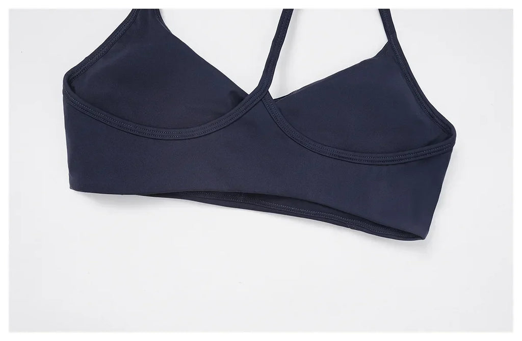 Sport Bra Women Yoga Bra Running Vest Gym Workout Underwear Padded Crop Tops Female Sportswear Brassiere Push Up Fitness Bras