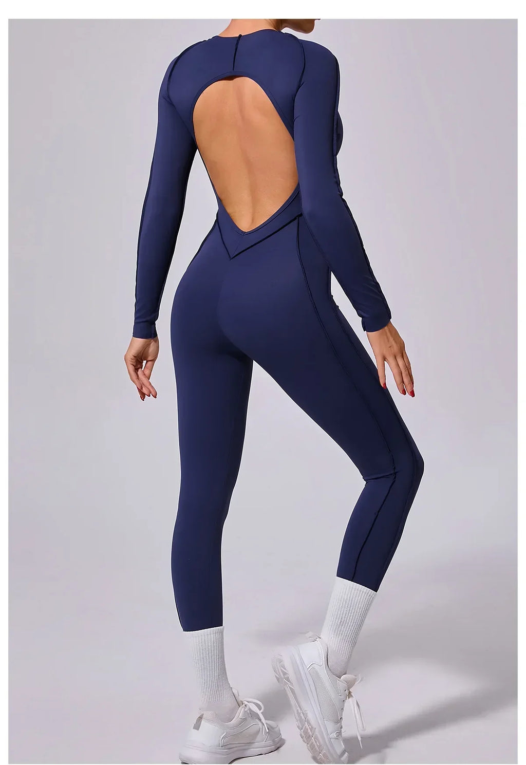 Workout Jumpsuit Sports Overalls Women Tracksuit Gym Clothing Running Long Sleeved Fitness Suits Gym Clothes Sportswear Yoga Set