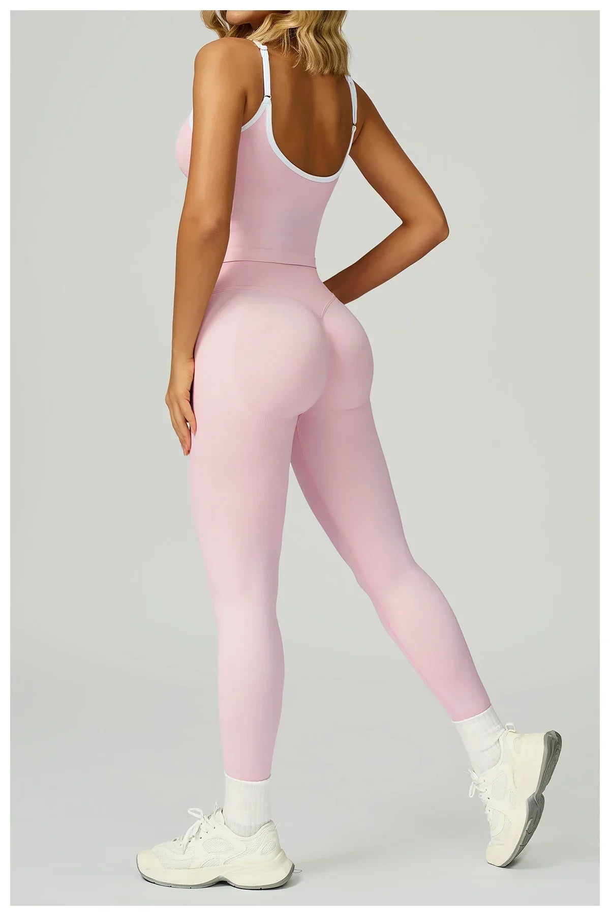 Seamless Sports Fitness Vest with Chest Pad Summer Shockproof Beauty Back Nude Feeling Suit Pilates Training Yoga Top Yoga Bras