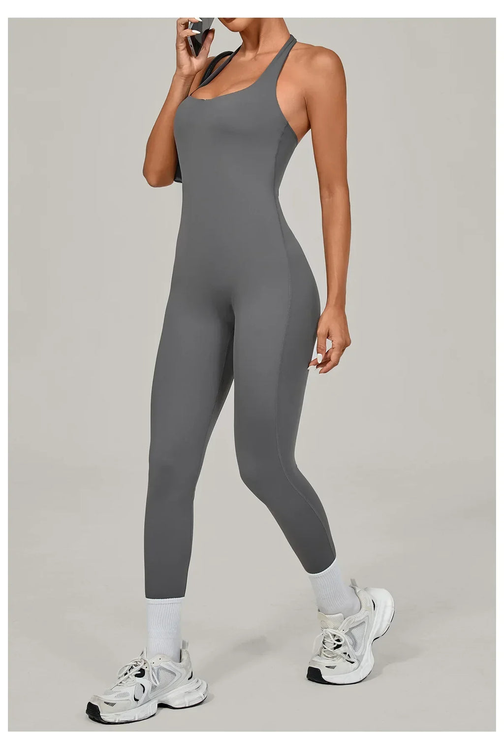 Yoga Jumpsuit Fitness Tracksuit Sports Overalls Gym Clothing Set Yoga Wear Workout Clothes for Women Outfit push-up Activewear