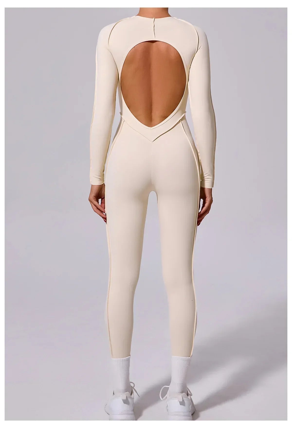 Workout Jumpsuit Sports Overalls Women Tracksuit Gym Clothing Running Long Sleeved Fitness Suits Gym Clothes Sportswear Yoga Set