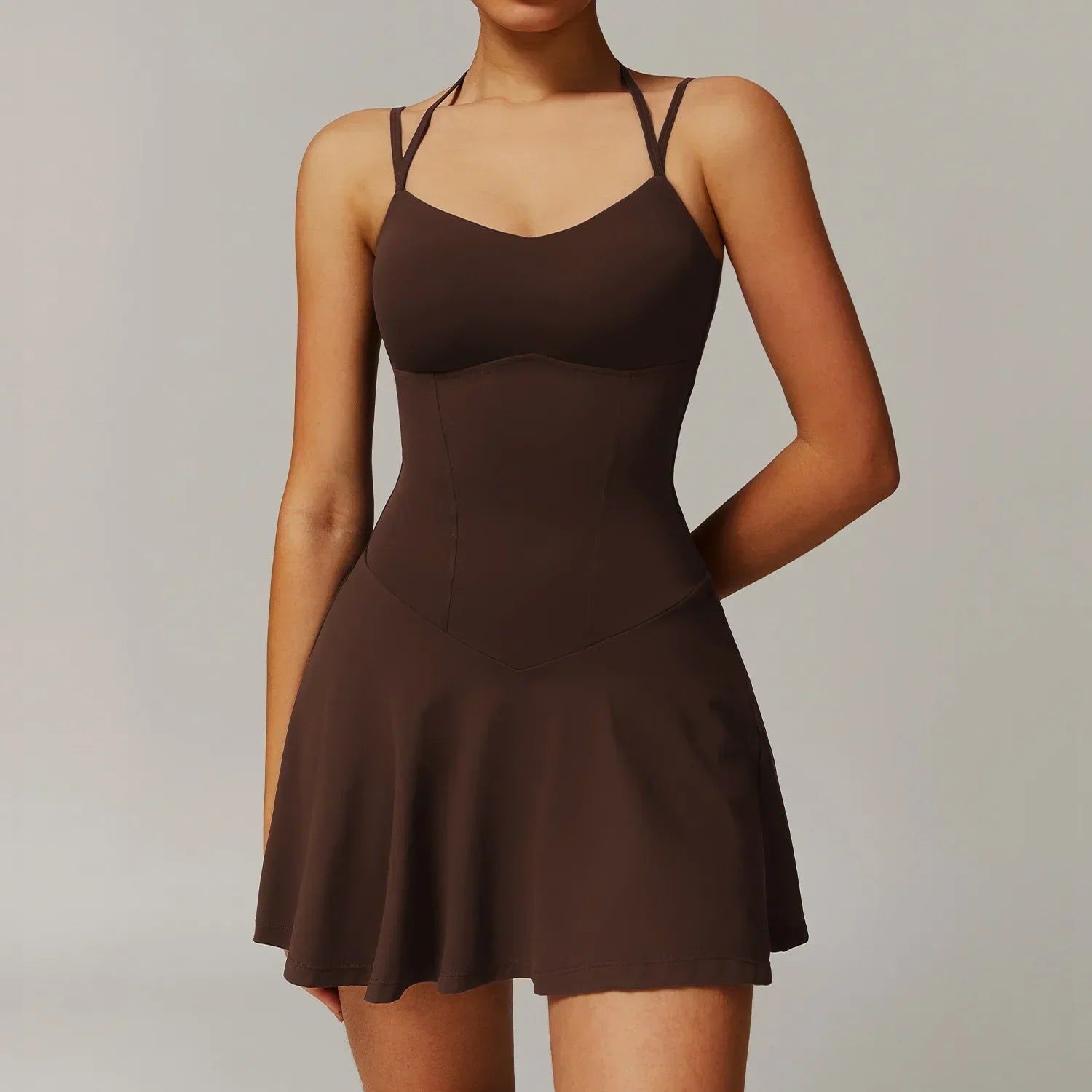 Gym Jumpsuits Women's Fitness Suit Short Sets Sports Overalls for Woman Tracksuit Yoga Clothing Workout Sportswear Short Skirt