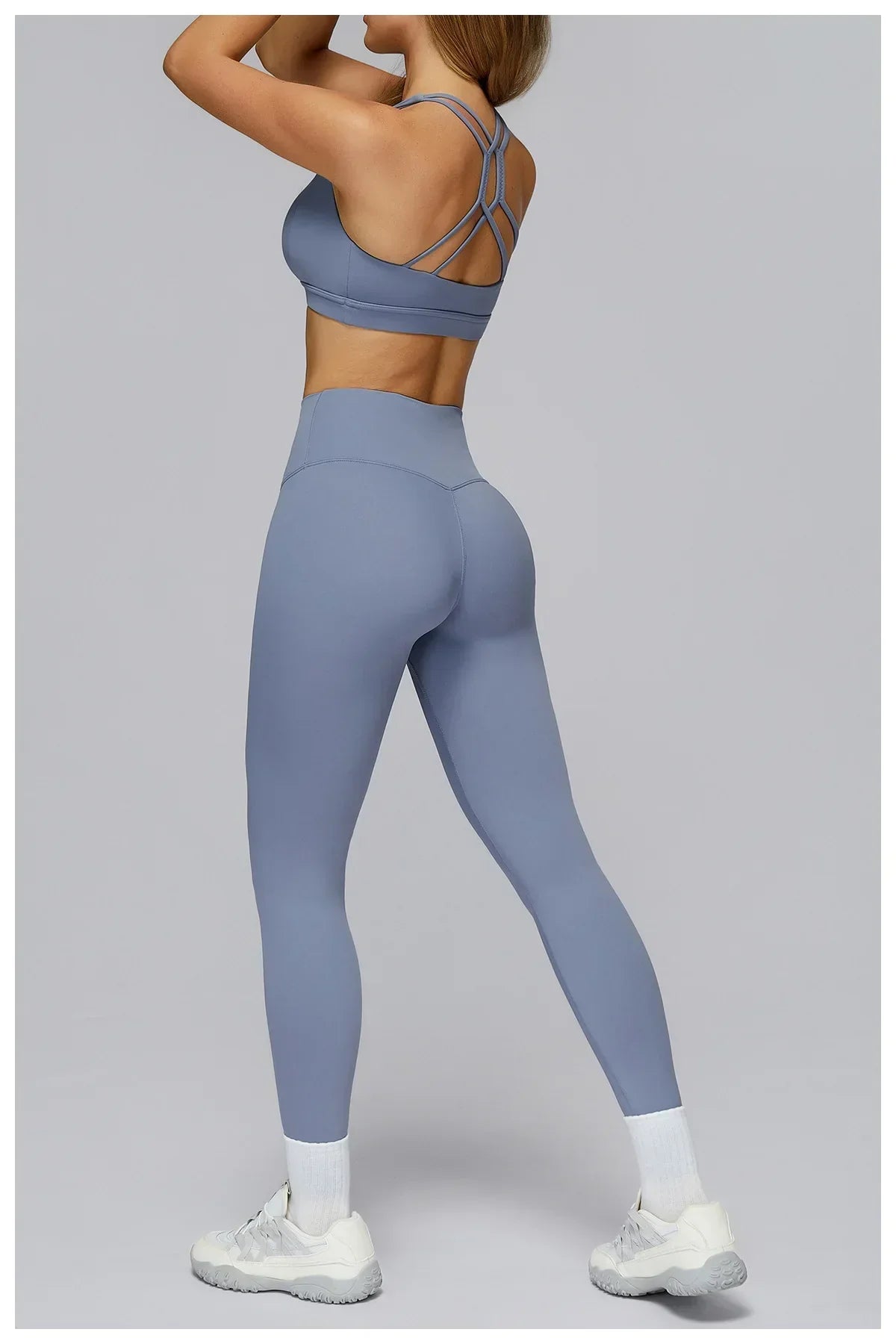 Women Yoga Leggings Push Up Fitness Leggings Running Cycling Pants Breathable Sports Leggings High Waist Workout Gym Clothing