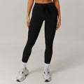 Women Gym Leggings Workout Yoga Sports Pant Stretchy High Waist Straps Leggings Fitness Tights Sports Push Up Activewear Pants