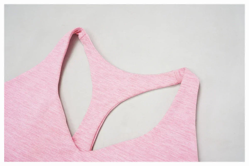 Quick Dry Sports Bra Women Underwear Female Running Gym Bra Push Up Tight Casual Yoga Top V-Neck Bra With Removable Padding Bras
