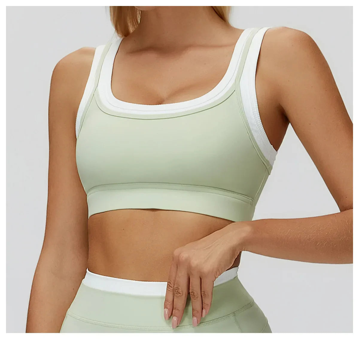 Yoga Underwear Women Sports Bra Breathable Shock Proof Gym Workout Fitness Push up Top Yoga Running Active Sportswear Vest Bra