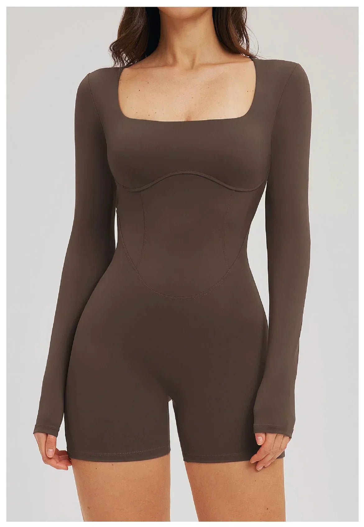 Women Bodysuits Gym Rompers Push Up Workout Clothes Backless Scrunch Fitness Sports Yoga Bodysuit Short Sleeves Fitness Jumpsuit