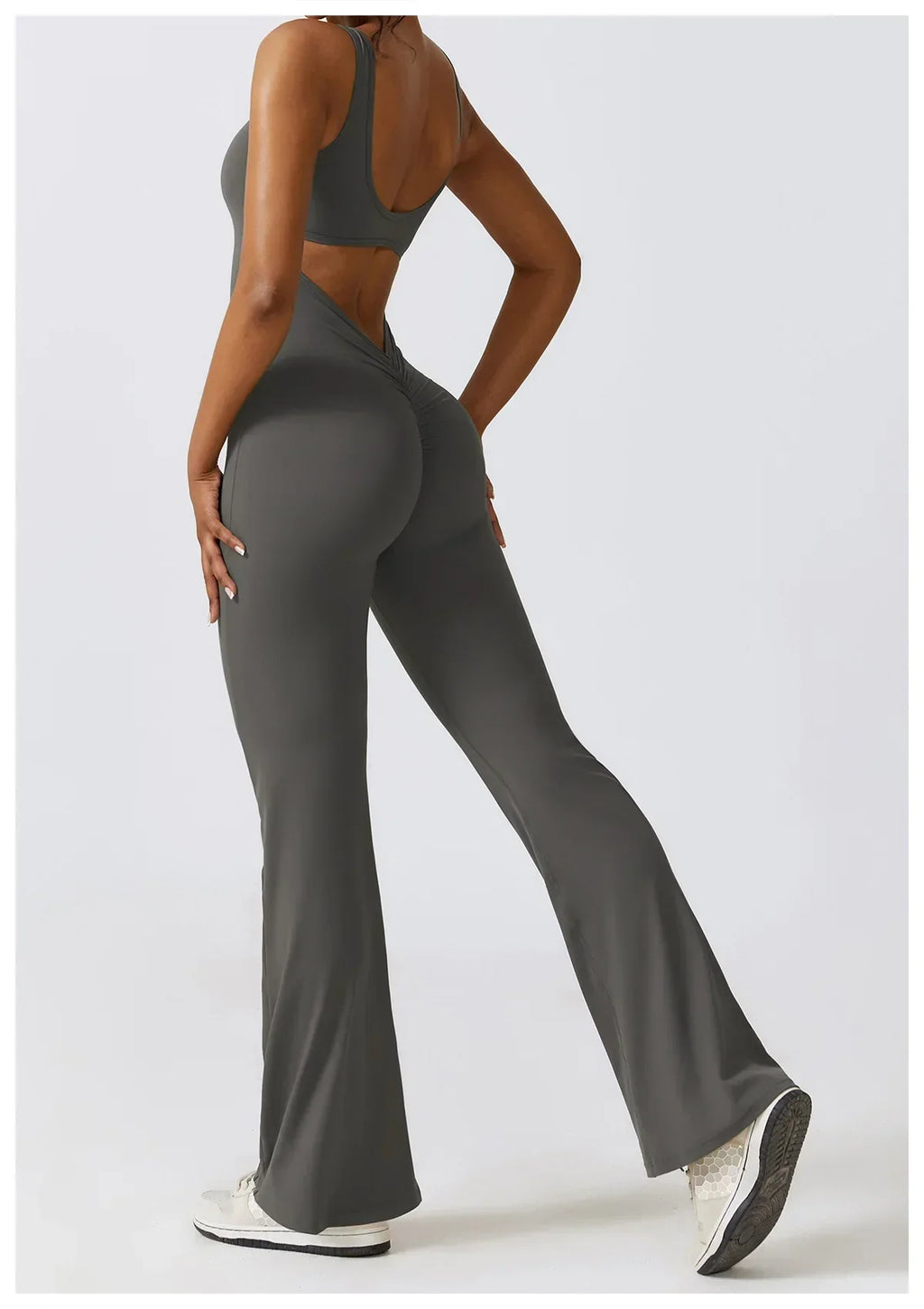 Women Tracksuit Sexy Jumpsuits Yoga Suit One-Piece Sport Fitness Workout Set Stretch Bodysuit Gym Clothes Push Up Sportswear
