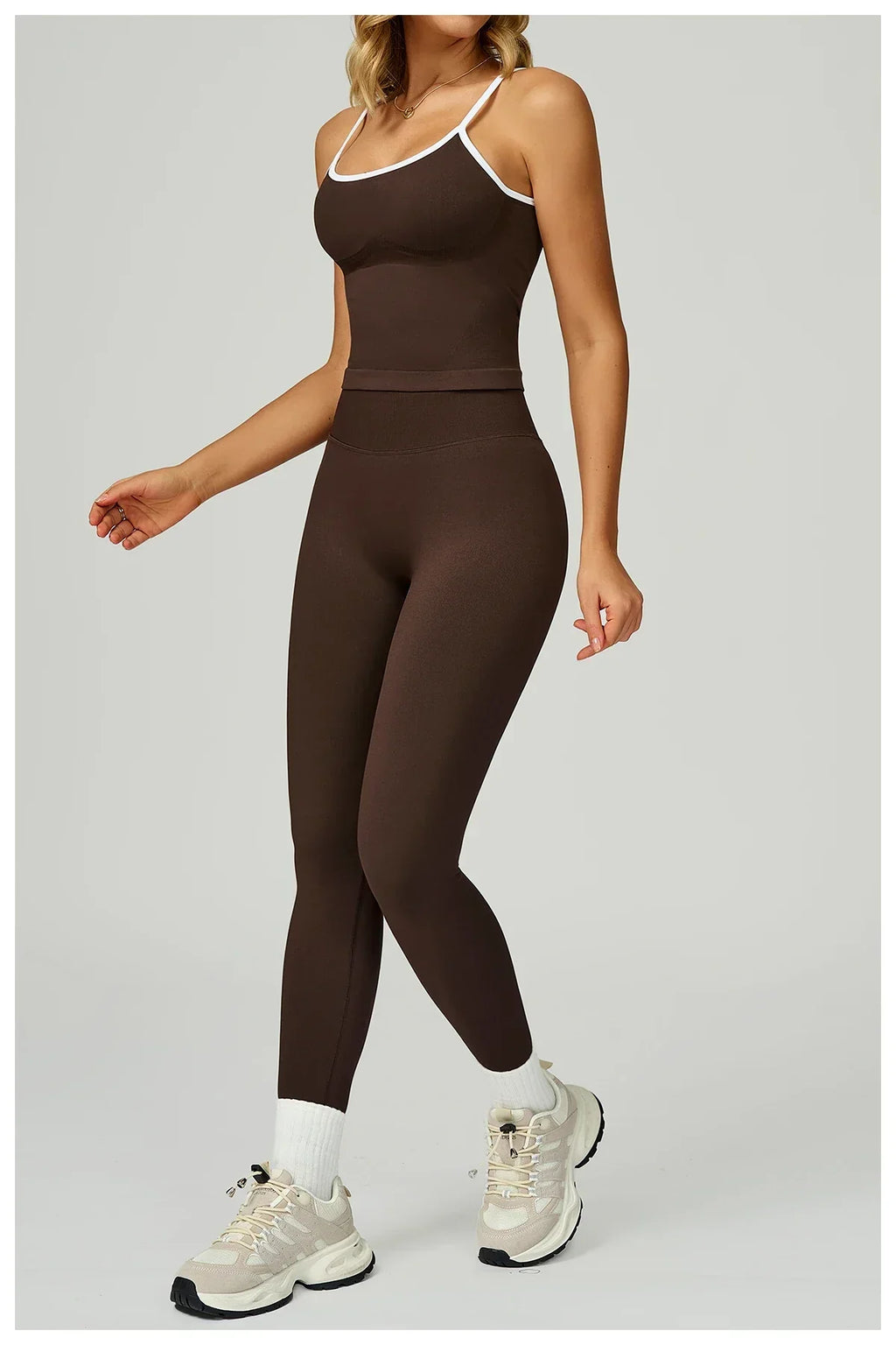 Seamless Sports Fitness Vest with Chest Pad Summer Shockproof Beauty Back Nude Feeling Suit Pilates Training Yoga Top Yoga Bras