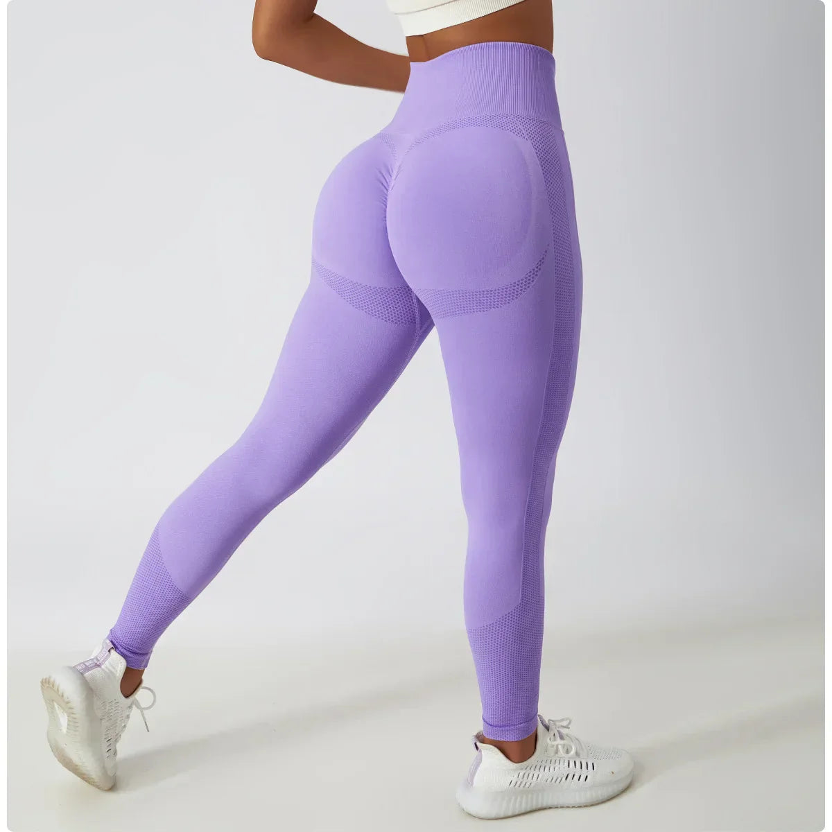 Seamless Leggings Women High Waist Yoga Pants Scrunch Butt Gym Push-up Legging Booty Yoga Leggings Sports Fitness Workout Tights