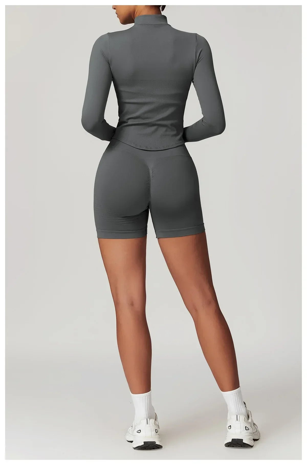 2 Pieces Women's Clothes Seamless Yoga Set Workout Tracksuit Sportswear Gym Clothing High Waist Leggings Fitness Sports Suits
