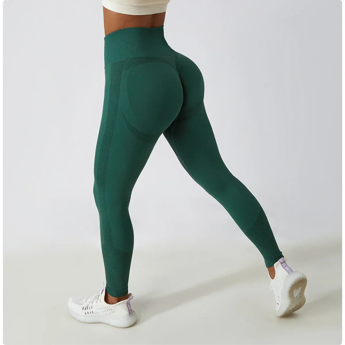 Seamless Leggings Women High Waist Yoga Pants Scrunch Butt Gym Push-up Legging Booty Yoga Leggings Sports Fitness Workout Tights
