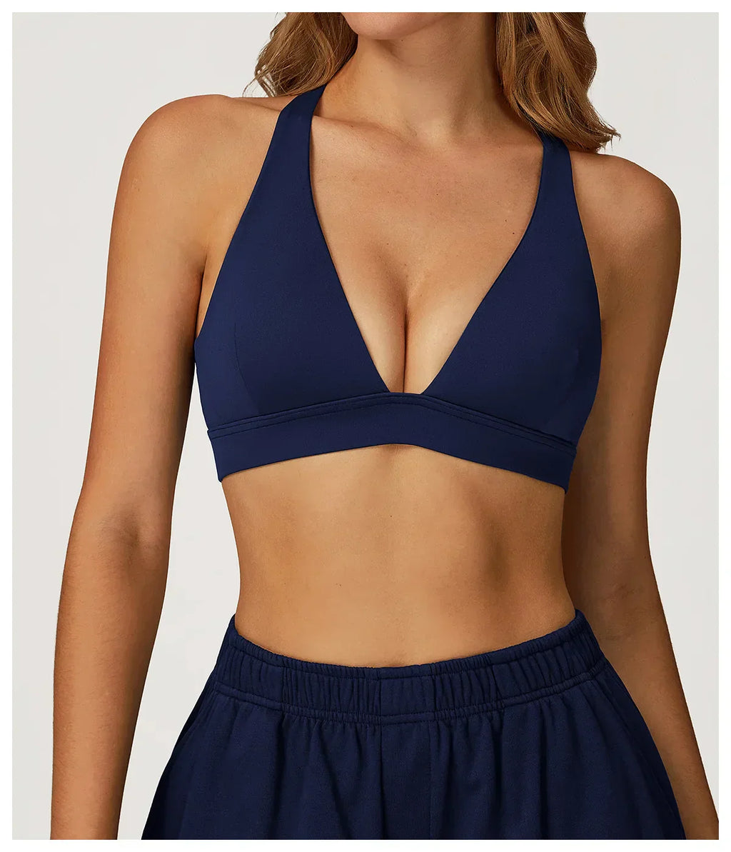 Fitness Bra Women Workout Tops Gym Underwear Fitness Sports Bra Sexy Athletic Sport Bra Women Backless Push Up Gym Yoga Crop Top