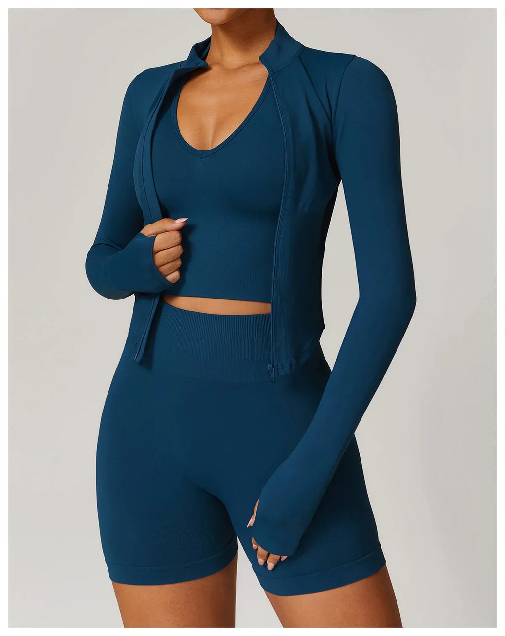 2 Pieces Women's Clothes Seamless Yoga Set Workout Tracksuit Sportswear Gym Clothing High Waist Leggings Fitness Sports Suits