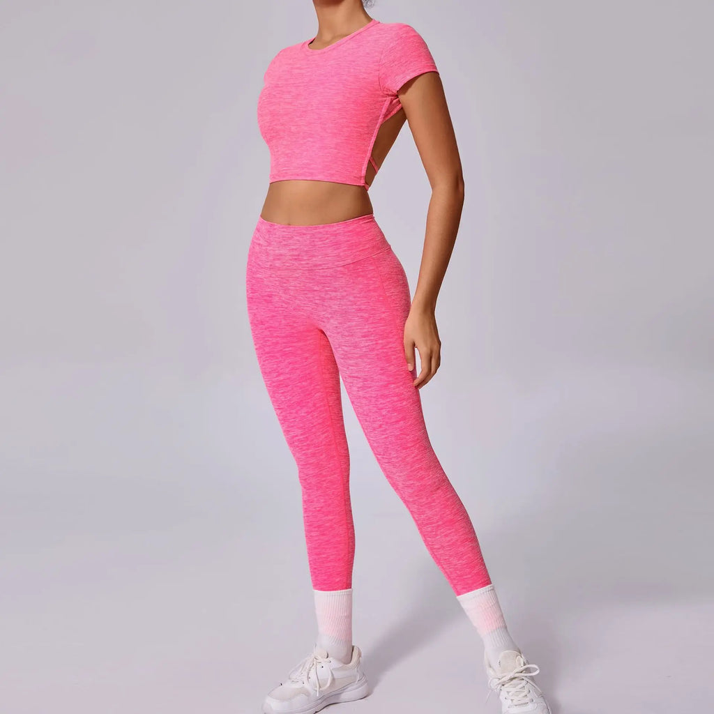 Yoga Leggings Women Tights Fitness Leggings Running Cycling Pants Breathable Sports Leggings High Waist Workout Gym Clothing