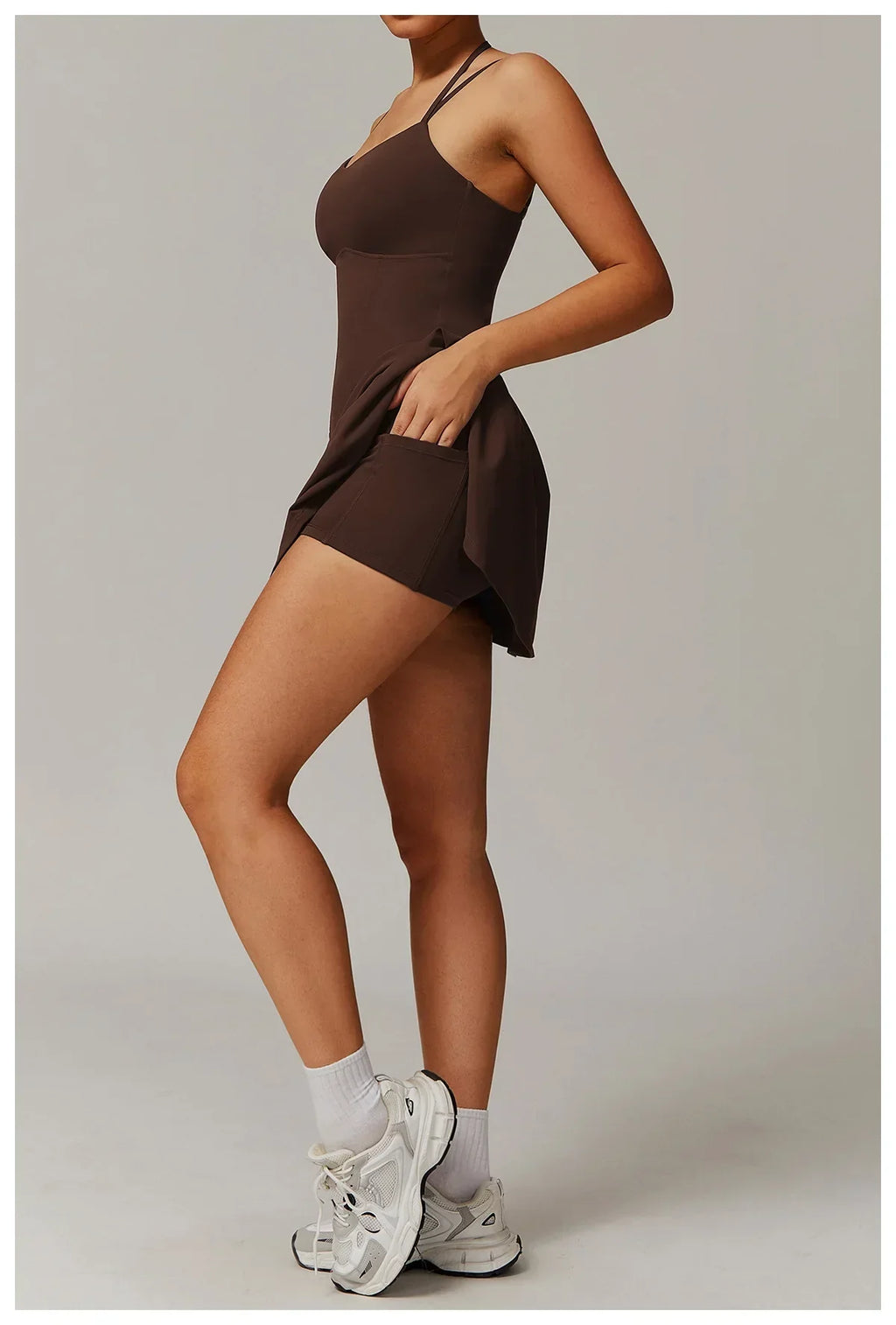 Gym Jumpsuits Women's Fitness Suit Short Sets Sports Overalls for Woman Tracksuit Yoga Clothing Workout Sportswear Short Skirt