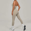 Yoga Jumpsuit Fitness Tracksuit Sports Overalls Gym Clothing Set Yoga Wear Workout Clothes for Women Outfit push-up Activewear