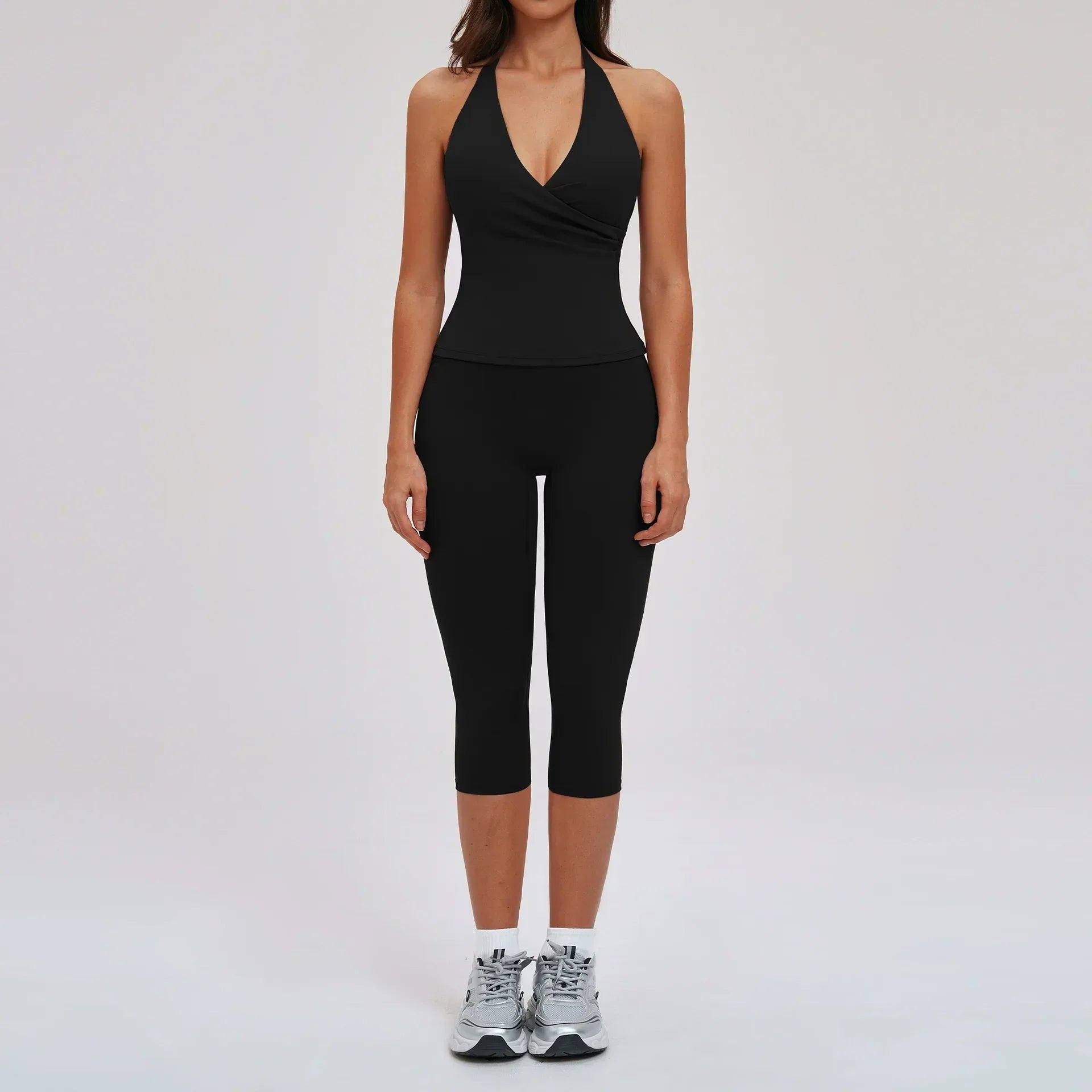 Yoga Suit 2PCS Sports Outfits Women Quick-Drying Gym Set Women Tracksuit Running Workout Long Sleeve Sports Shirt Yoga Clothing