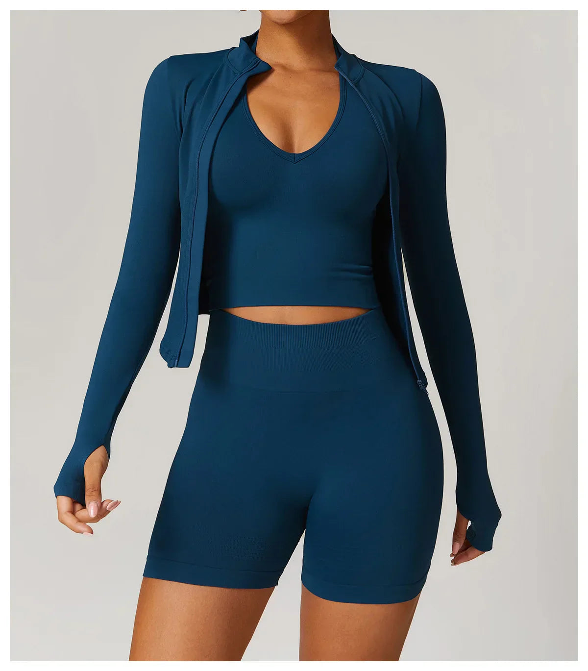 2 Pieces Women's Clothes Seamless Yoga Set Workout Tracksuit Sportswear Gym Clothing High Waist Leggings Fitness Sports Suits