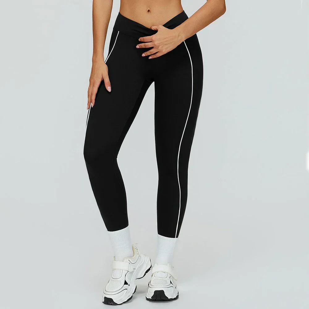Women's Pants Yoga Trainning Sport Leggings Gym Fitness High Waist Leggings Breathable Soft Push Up Hip Lift Tights Sweatpants