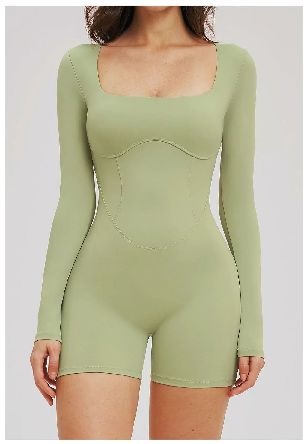 Women Bodysuits Gym Rompers Push Up Workout Clothes Backless Scrunch Fitness Sports Yoga Bodysuit Short Sleeves Fitness Jumpsuit