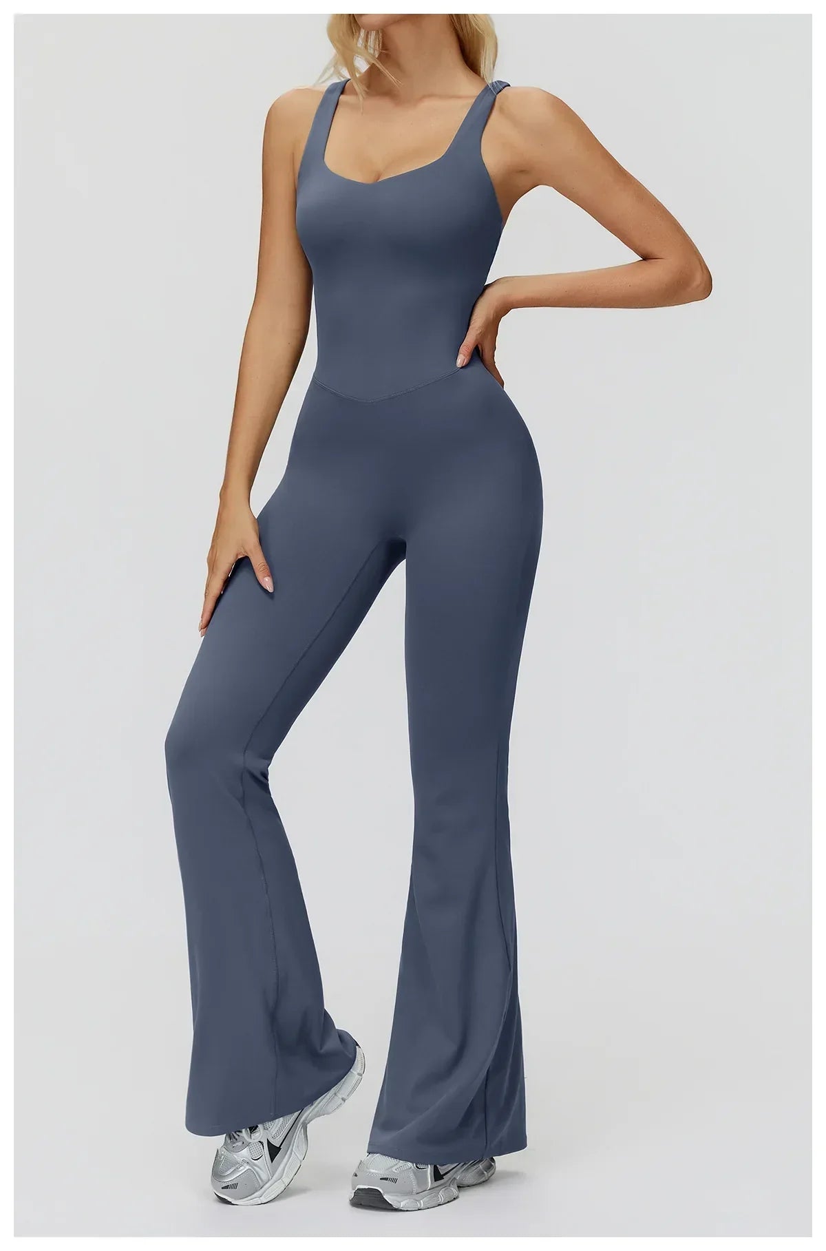 Gym Set Women Tracksuit Yoga Suit Sportswear Women Suit Sports Jumpsuit Fitness Rompers Stretch Female Push Up Workout Bodysuits