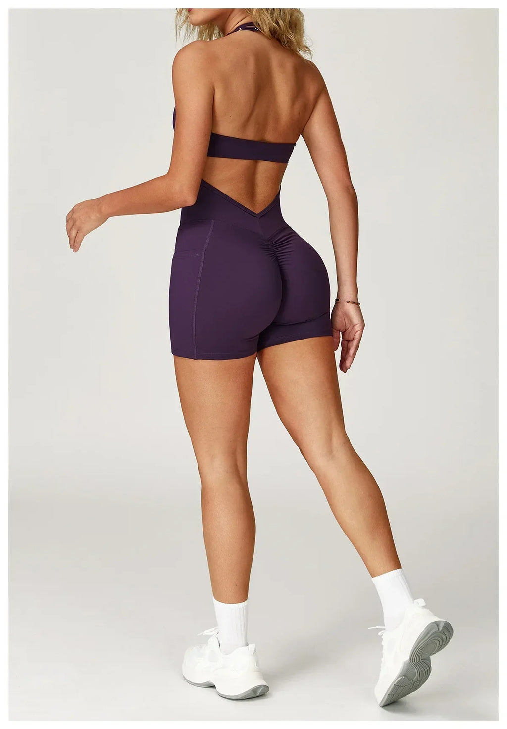 Jumpsuit Women Bodysuits Gym Set Push Up Workout Clothes Fitness Sportswear Sports Yoga Suit Quick Drying Sports Yoga Clothing