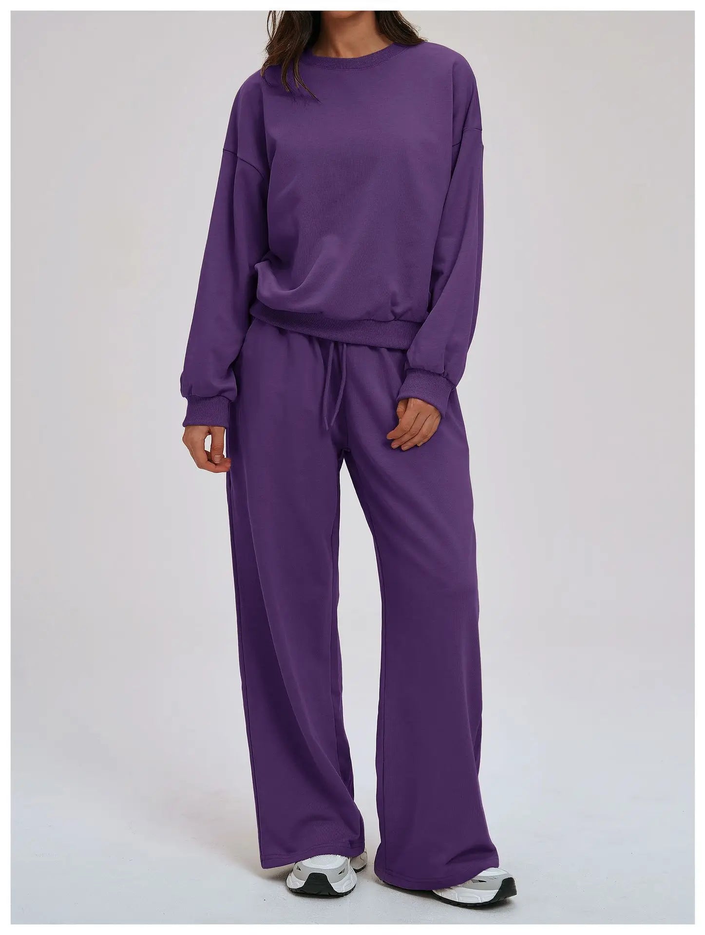 2-piece Yoga Set Women's Hoodie Set Winter Loose Long Sleeved Sports Set Outdoor Fitness Set Cycling Shorts Casual Set