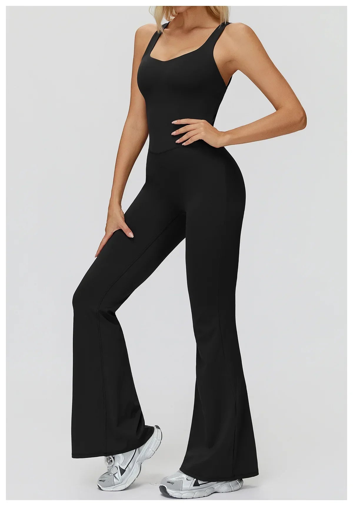 Gym Set Women Tracksuit Yoga Suit Sportswear Women Suit Sports Jumpsuit Fitness Rompers Stretch Female Push Up Workout Bodysuits