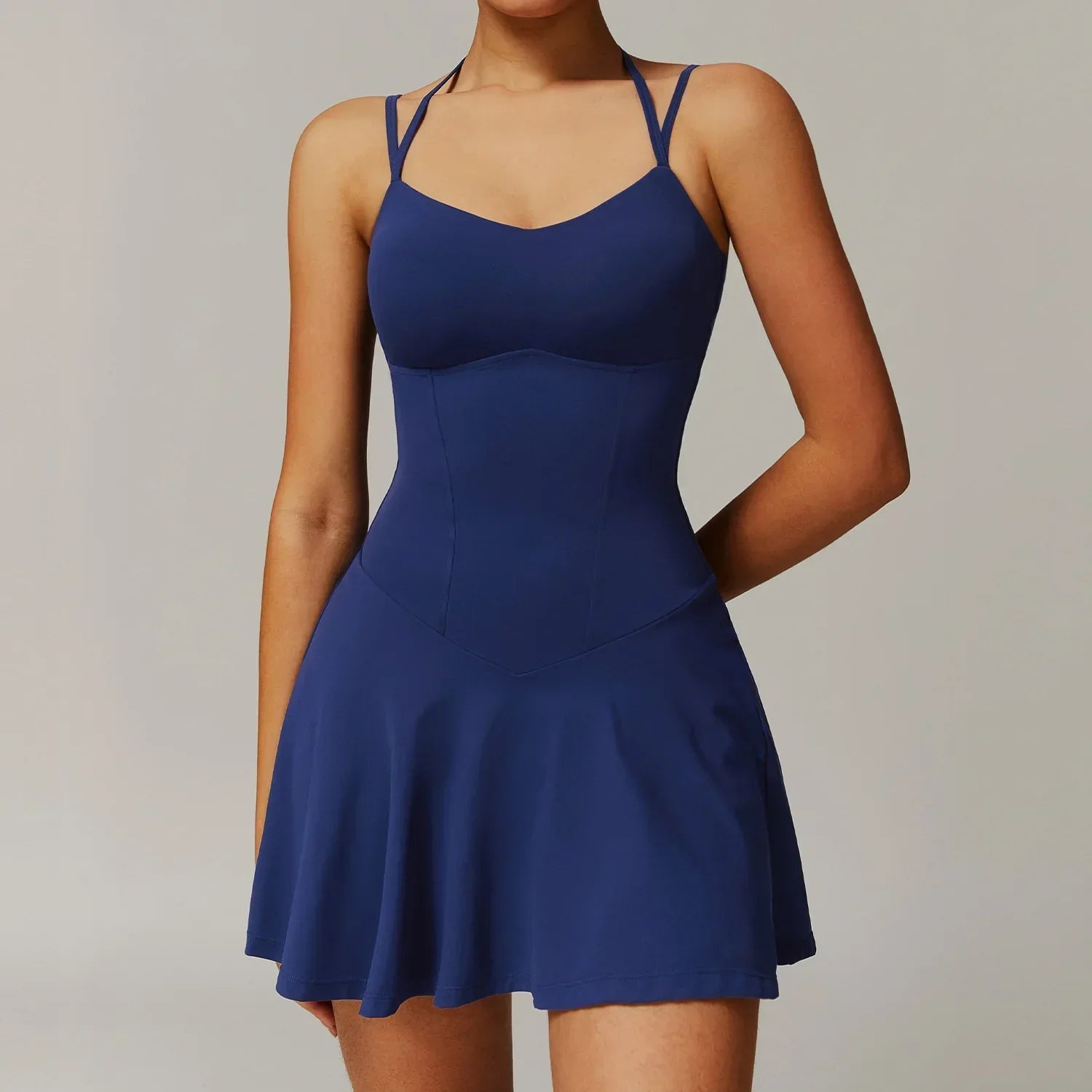 Gym Jumpsuits Women's Fitness Suit Short Sets Sports Overalls for Woman Tracksuit Yoga Clothing Workout Sportswear Short Skirt