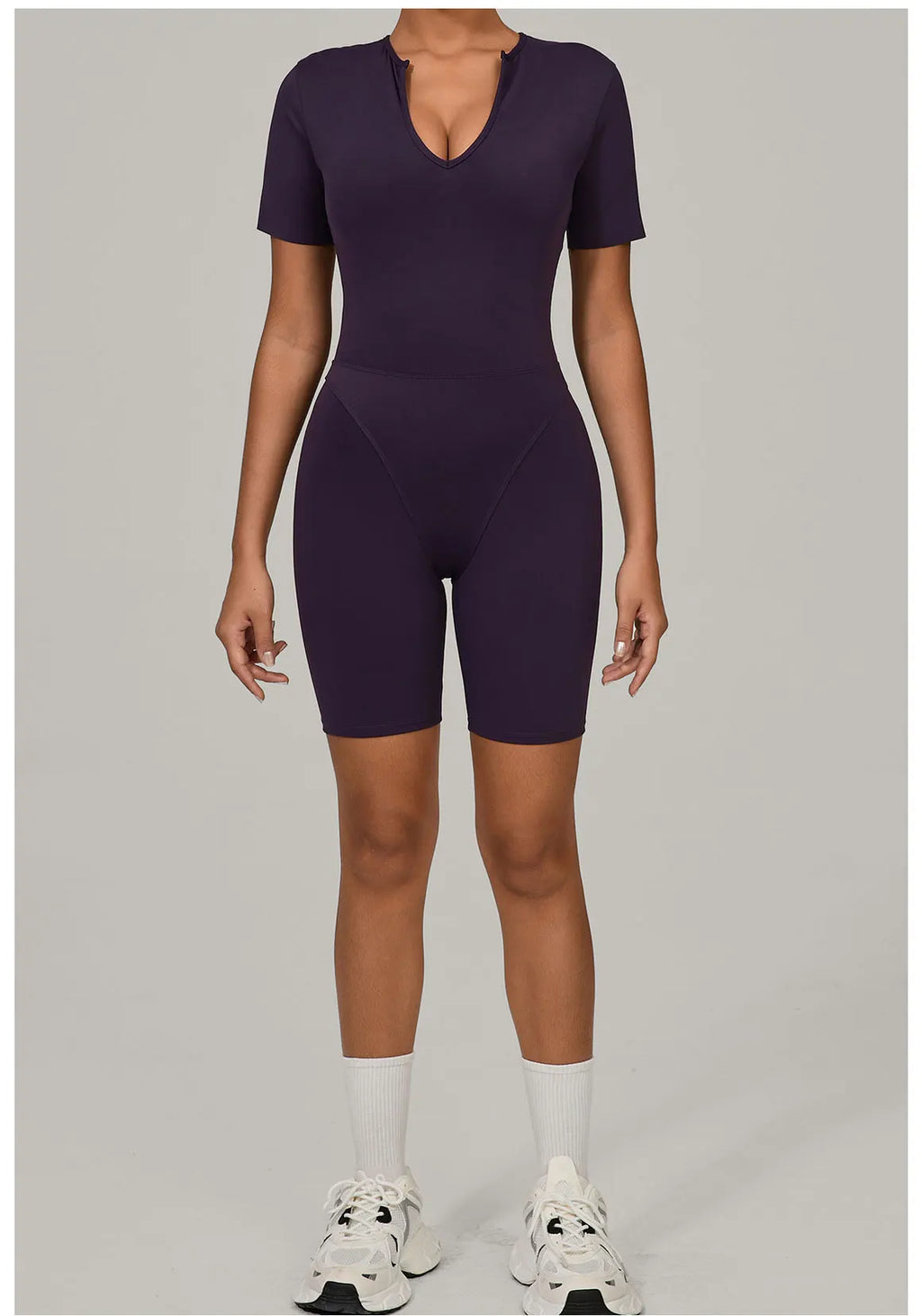 Summer Jumpsuits Short Sleeve Yoga Bodysuit Women Yoga Set Gym Tracksuit Push-up Rompers Workout Clothes Dance Fitness Bodysuit