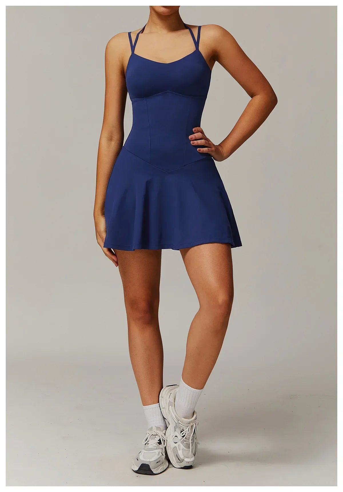 Gym Jumpsuits Women's Fitness Suit Short Sets Sports Overalls for Woman Tracksuit Yoga Clothing Workout Sportswear Short Skirt