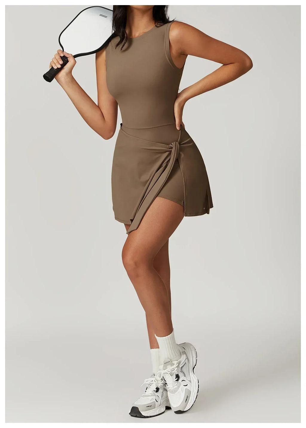 Romper Backless Set Gym Sports Fitness Bodysuit Siamese Sportswear Women Clothes Jumpsuit Skirt One-piece Playsuit Yoga Suit