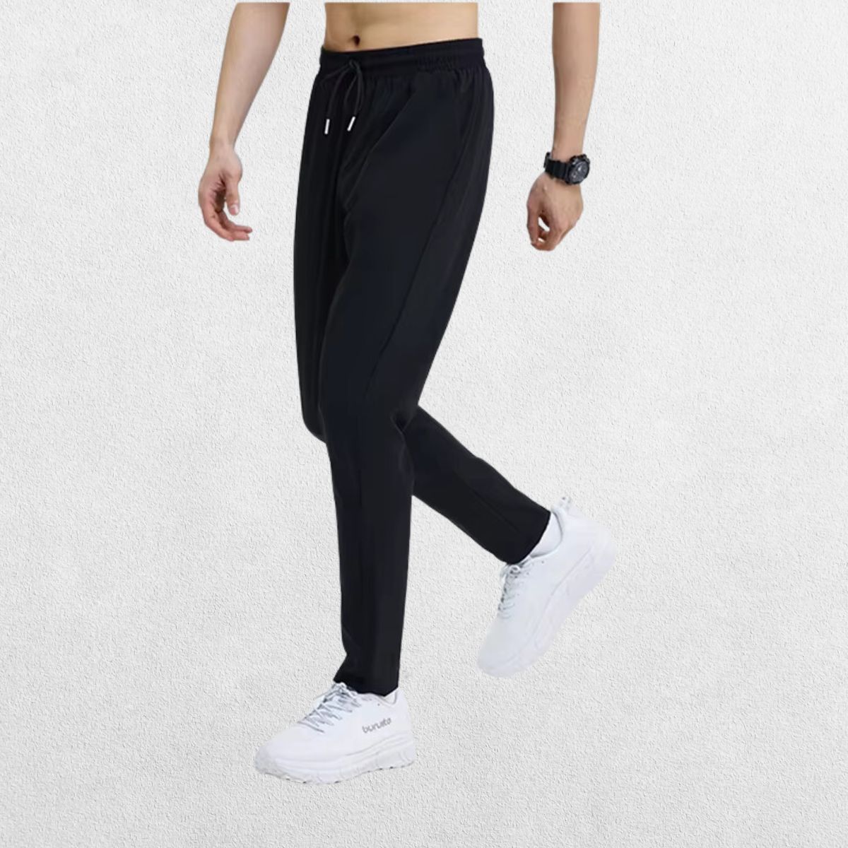 GPW Men's Slim Fit Pencil Pants - Athletic Joggers for Running & Workouts