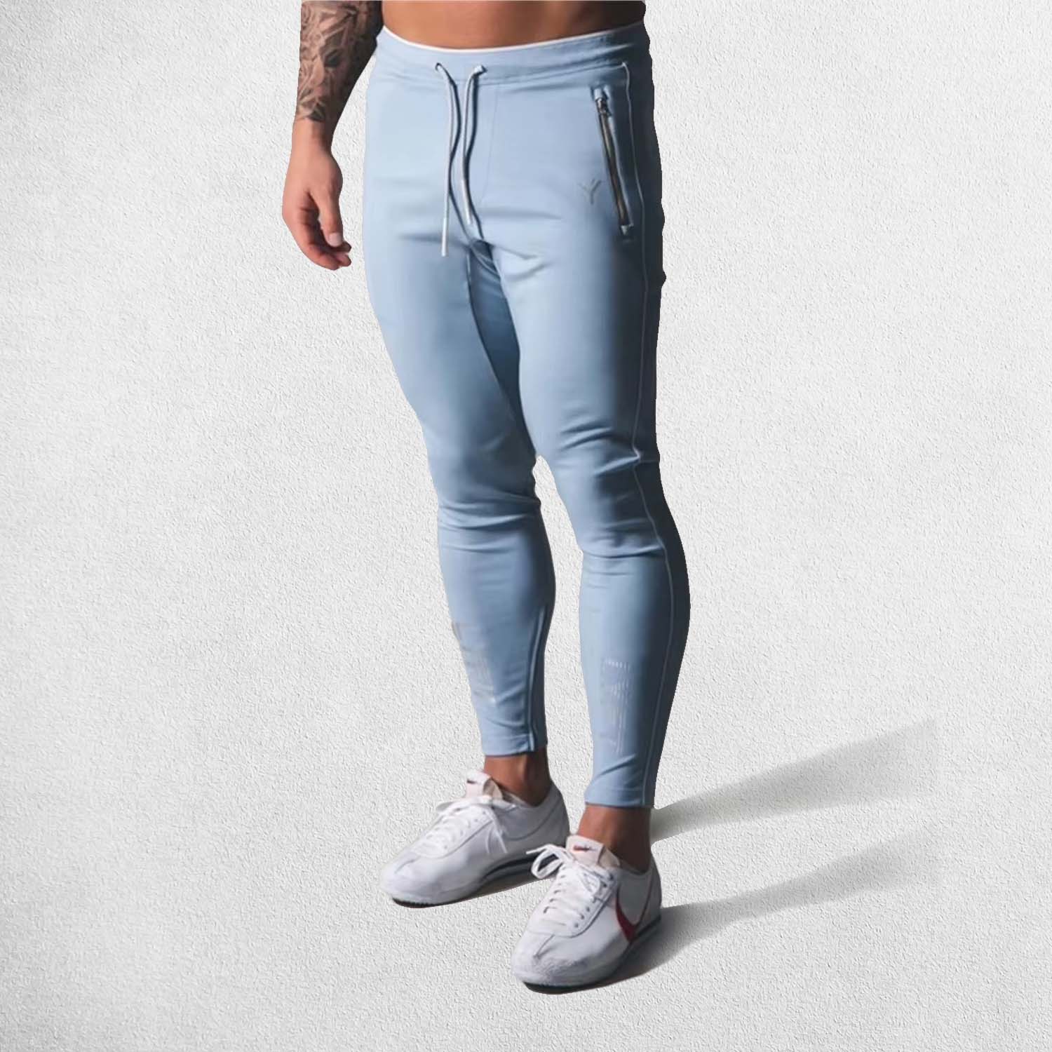 Men’s  Fitness Workout Cotton Skinny Joggers for Running, Fitness & Bodybuilding