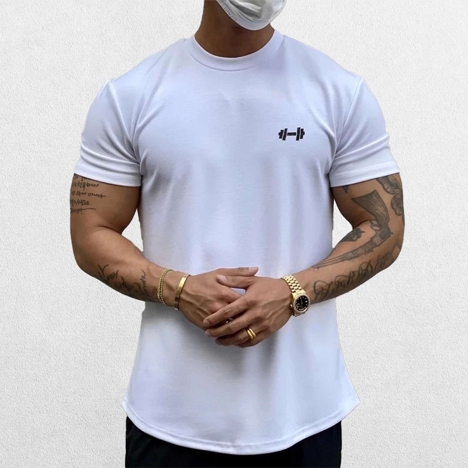 GPW Men's Fit Summer Gym T-Shirt - Bodybuilding Streetwear Tee