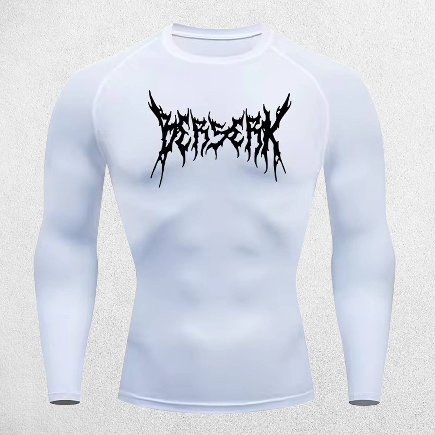 Quick Dry Rash Guard Berserk Printed Men’s Athletic Compression T-Shirt