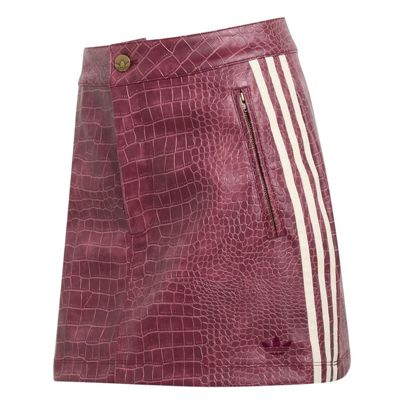 Pleather Set Maroon