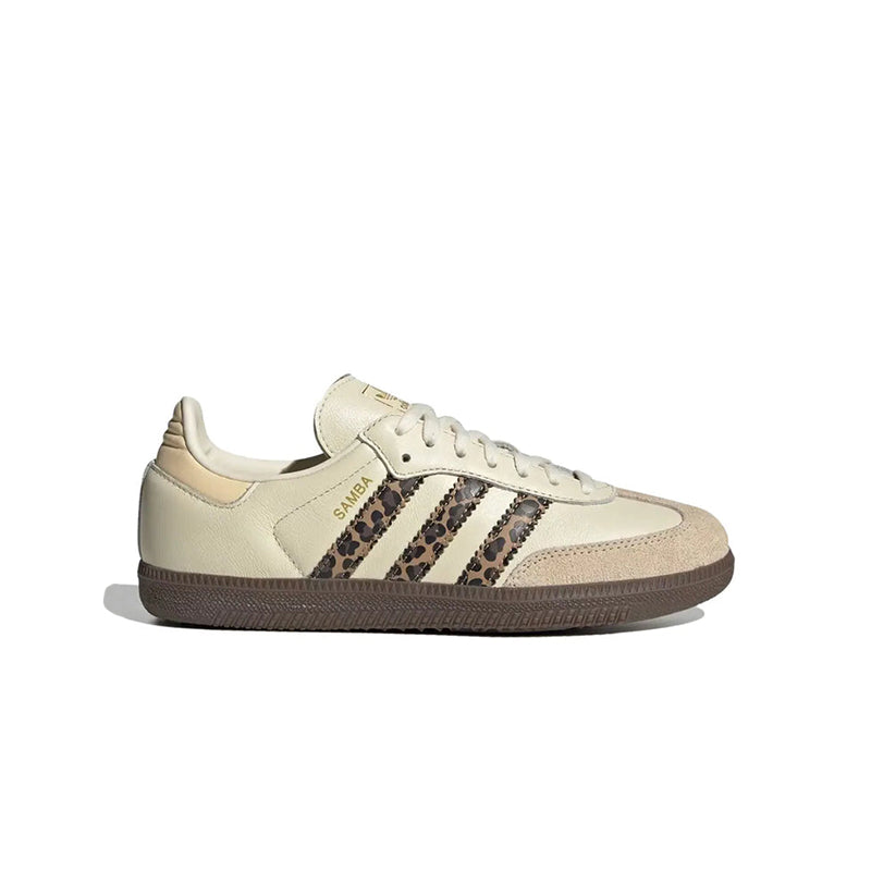 Samba OG GS Leopard Cream White